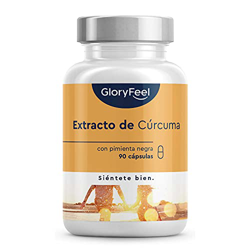 Cúrcuma 17.000 mg - Extracto al 95% con Pimenta Negra + Cúrcuma Orgánica - El contenido de curcumina de UNA cápsula equivale a 17.000mg de cúrcuma - P precio