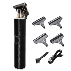 Anself Máquina Cortapelo, Maquina Cortar Pelo Cortapelos Inalámbrico Recargable USB con 4 cabezales Cortapelos Eléctrico Profesional para Barba en oferta