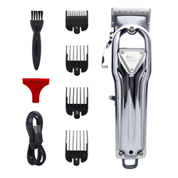 Himaly Cortapelos Profesional Hombre Electrónico Corte Pelo Profesional Máquina Cortar Pelo Recortador de Barba Cortadora de Pelo USB Recargable (Plat en oferta