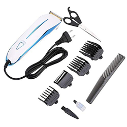 Cortadora de cabello eléctrica, Akozon kit de aseo para hombres Kit de corte de cabello a prueba de agua Cortadora de cabello profesional Juego de rec precio