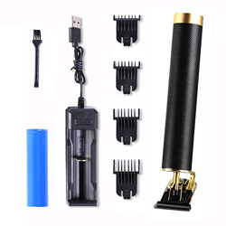 Festnight Cortadora de Pelo Profesional Recargable T9 USB 0mm Cortador de Cabeza Calva Herramienta de Tallado de Barba máquina de Corte de Pelo para H características