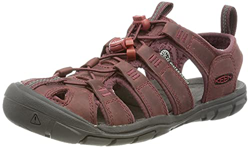 Keen Clearwater Leather CNX, Sandalia Mujer, Dalia Tinto Vino, 38.5 EU en oferta