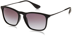 Ray-Ban - Gafas de sol hombre, Chris RB4187, Black (schwarz) características