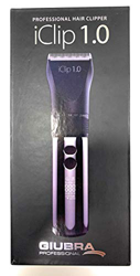 GIUBRA MAQUINA CORTAR CABELLO ICLIP 1.0 características