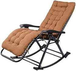 YYSS Silla Tumbona Ocio con Almohadas Tumbonas de jardín reclinables Tumbonas mecedoras Patio al Aire Libre Jardín Cómodo sillón reclinable Soportes p precio