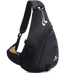 JSDing Bolso Pecho Hombre Mujer | Mochila Cruzada Impermeable Gran Capacidad 14" Ordenador portátil | Bandoleras Cruzada Bolso Bandolera Bolso Deporti en oferta