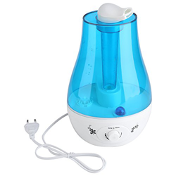 Humidificador ultrasónico 3L, cantidad de niebla ajustable. Humidificador humidificador de habitación con dos boquillas de vapor giratorias de 360 ​​° precio