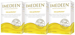 Imedeen Time Perfection, Complemento Alimenticio con Vitamina C y Zinc, Reduce la Aparición de las Arrugas, Paquete de 3 x 60 comprimidos precio