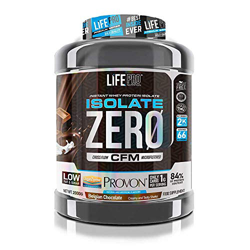 Life Pro Isolate Zero 2Kg | Suplemento Deportivo de Aislado de Proteína de Suero 87%, Mejora Rendimiento Físico y Recuperación, Sabor Belgian Chocolat precio