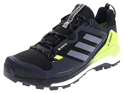 adidas Zapatilla Terrex Skychaser 2 GTX, Senderismo Hombre, CBLACK/FTWWHT/Syello, 43 1/3 EU