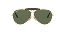 Ray-Ban Shooter 181 Gafas de Sol, Gold, 62 para Hombre precio