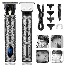 Maquina Cortar Pelo Profesional, Maquina de Afeitar Cortapelos hombre Cortadora de Pelo Inalámbrico Recortadora de Barba para Hombres, Carga USB, Pant características