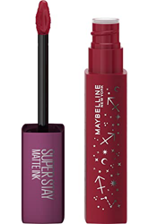 Maybelline New York Superstay Matte Ink Zodiac - Pintalabios Mate De Larga Duración, Edición Limitada, Tono 115 Founder, Sagitario, color Founder en oferta