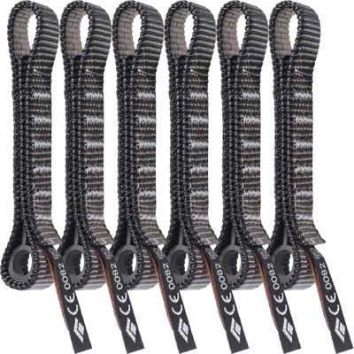 Black Diamond - Standard Dogbone 12cm 6-Pack - Cintas Escalada 