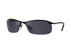 Ray-Ban Topbar RB3183 Negro / Gris lentes polarizadas en oferta