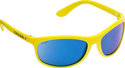 Cressi Rocker Floating Sunglasses Gafas de Sol Deportivas Flotantes con Estuche Rígido, Adultos Unisex, Amarillo-Lentes Espejadas Azul, Un Tamaño en oferta