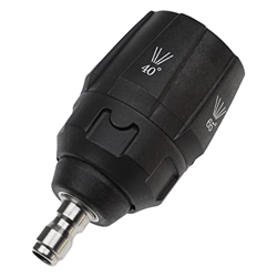 vhbw Accesorio pulverizador compatible con Kärcher K 2.38 M T 50, K 2.39 M T 50, K 2.400 T 50 hidrolimpiadores - Boquilla turbo, ángulo de 5 características