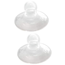 NUOBESTY 2Pcs Aspirador de Pezón Corrector de Pezón de Silicona Extractor de Pezón Invertido Lactancia Mamá Extractores de Pezón Ventosas para Pezones en oferta