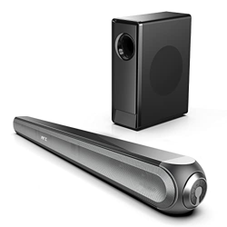 Barra de Sonido Dloby Audio, 240W para TV con Subwoofer Inalámbrico 135 dB 3D Sonido Envolver, 4K HDR, 0.5% THD con Óptico/HDMI ARC/Aux/USB/Bluetooth  características