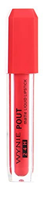 WYNIE Labial líquido 24H Pintalabios Mate Larga Duración Acabado Aterciopelado No Reseca Matte Liquid Lipstick Tono 006-4,5 g