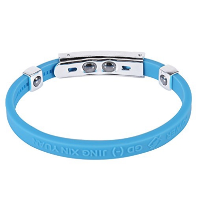 Wodend Pulsera de aniones Banda antiestática Correa antiestática Muñequera de atención médica 3 colores(Azul)