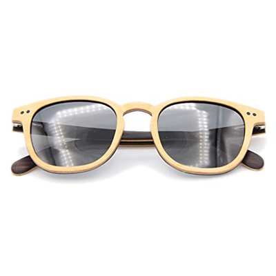 GAFAS DE SOL DE MADERA, Gafas de sol de madera polarizadas, Gafas de marco de madera ecológicas hechas a mano, Gafas de sol Unisex para hombres y muje