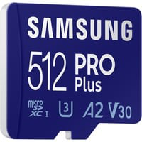 PRO Plus 512 GB microSDXC (2021), Tarjeta de memoria características