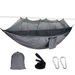 YSSDZYYMXD Camuflaje Portátil Al Aire Libre Hamaca Neta Anti Mosquito Dormir Cama De Verano Colgando Swing Hamak Backyard Muebles,1 características