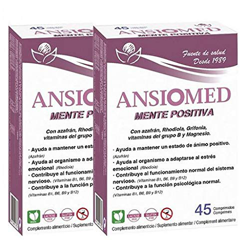 Pack Ansiomed MENTE POSITIVA 2x45 (90) CÁPS de Bioserum - Combate la ansiedad y potencia un estado de ánimo óptimo de forma natural. Tratamiento para  en oferta