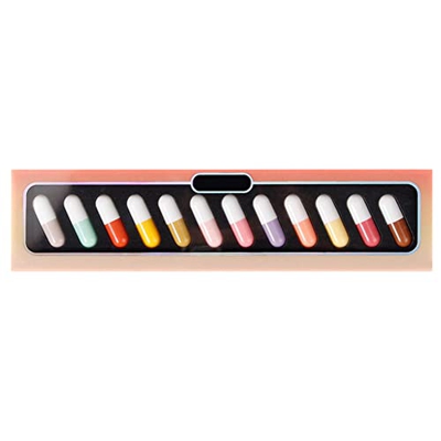 Conjunto De Pintalabios De Cápsulas, Cápsula Linda En Forma De Mini Labial, 12 Colores Mini Lápiz Labial Mate, Labios De Larga Duración, Juego De Labi