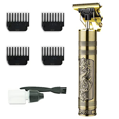 Máquina de Cortar Pelo Profesional Especial para Degradados, Máquina Cortar Pelo Batería Portátil, Recortador Pelo Barba Kit cabezales, escobilla y ac