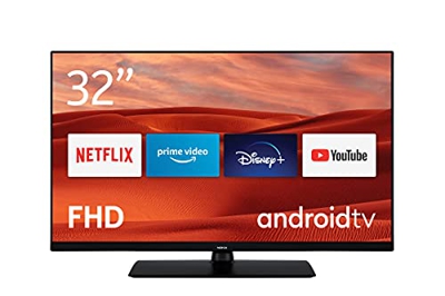 Nokia Smart TV 3200A, 32 pulgadas, 80 cm, Android TV, Full HD, HDR10, DVB-C/S2/T2, Netflix, Prime Video, Disney+