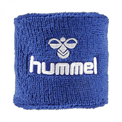 Hummel muñequera para el sudor, estilo Old School, pequeña - azul, unidad en oferta