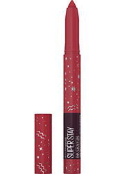 Maybelline New York Superstay Ink Crayon Zodiac - Pintalabios Mate De Larga Duración, Edición Limitada, Tono 50, Acuario, Own Your Empire en oferta