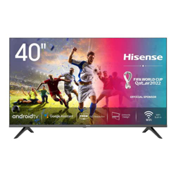 Hisense 40A5700FA Smart TV Android, LED Full HD 40", Design Slim, USB Media Player, Tuner DVB-T2/S2 HEVC Main10, Bluetooth en oferta