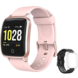 Yishark Reloj Inteligente Mujer Pulsera Actividad Niños Hombres Podómetro Reloj Deportivo Monitor de Sueño Fitness Tracker Smartwatch Pulsómetros Cont características