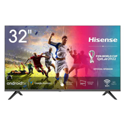 Hisense 32A5700FA Smart TV Android, LED HD Ready 32", Design Slim, USB Media Player, Tuner DVB-T2/S2 HEVC Main10, Bluetooth características