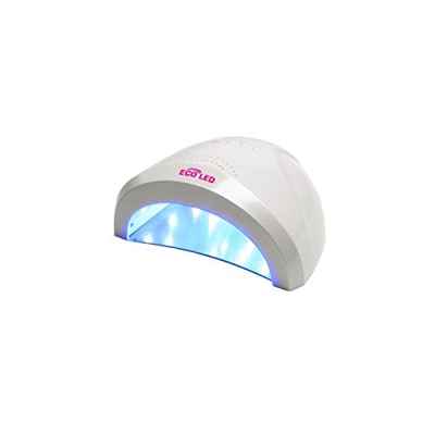 Giubra - Secador de uñas Eco LED blanco profesional, 48 W