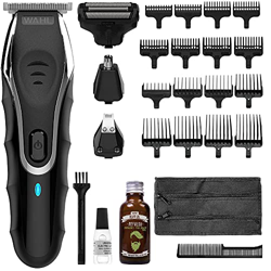 Wahl Recortadora de barba Aqua Blade 10 en 1 con aceite de barba 30 ml, recortadora de rastrojos, juego de aseo masculino, peluquería corporal para ho en oferta