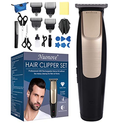 Cortapelos Hombre, Maquina Cortapelo, Cortapelos Profesional, Máquinas Cortapelo, Barbero Electrico Cortapelos, Inalámbrico, USB Recargable, Recortado