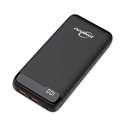 Batería Externa USB C Power Bank 26800mAh 3 Puertos de 3A Carga Rápida y Pantalla LCD Cargador Portátil Universal para iPhone 12 x 6 6s 7 8 iPad Huawe