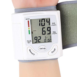 Monitor de Presión Arterial en la Muñeca, Monitor De Presión Arterial Digital Automático con Pulsera, Monitor Automático de Presión Arterial en la Par en oferta