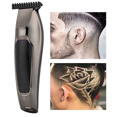 Carnaval de San Valentín Kit de aseo para hombres, cortapelos eléctrico portátil USB Hair Trimmer Beard Clipper Hair Shaving Tool