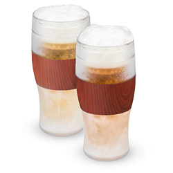 Host Beer Freeze Cooling Cups (Set of 2) in Wood by Cerveza enfriadora de Bebidas, Plástico, Madera precio