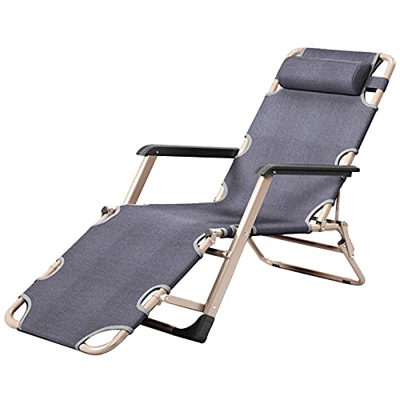 Skipping Sillón Lounge Sillón reclinable de Gravedad Cero, Silla de Oficina portátil para el Almuerzo, con reposacabezas y Equipo Ajustable, con Capac