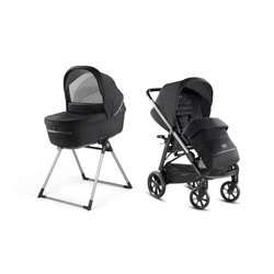 Sillas de paseo marca Inglesina. Modelo System Duo Aptica Mystic Black en oferta