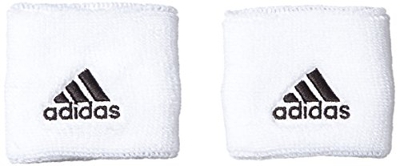 adidas Wrist Muñequera-Unisex, Blanco/Negro, OSFY