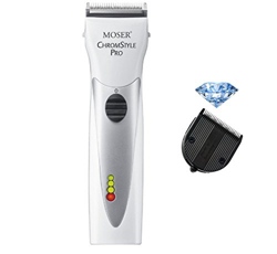 Moser 1871 Pro Chromstyle Hair Clipper Blanco 1871-0069 Li-Ion **Diamond Blade** en oferta