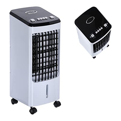 GERMATIC Aircooler 3 en 1 aprox. 60 cm, enfriador de aire portátil para verano