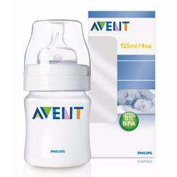 Philips Avent SCF680/17 - Biberón Clásico 125 ml, tetina de flujo recién nacido, sistema anticólico exclusivo, compatible con la gama Philips AVENT precio